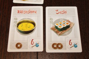 Tokaido Meal Cards