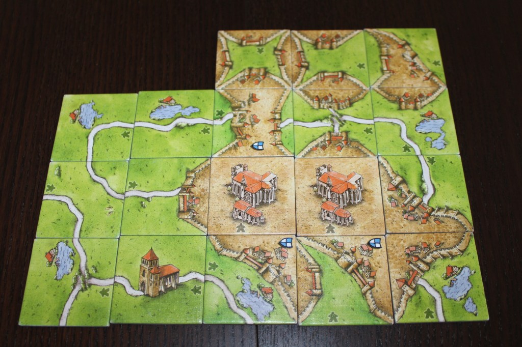 Carcassonne Inns and Cathedrals Tiles