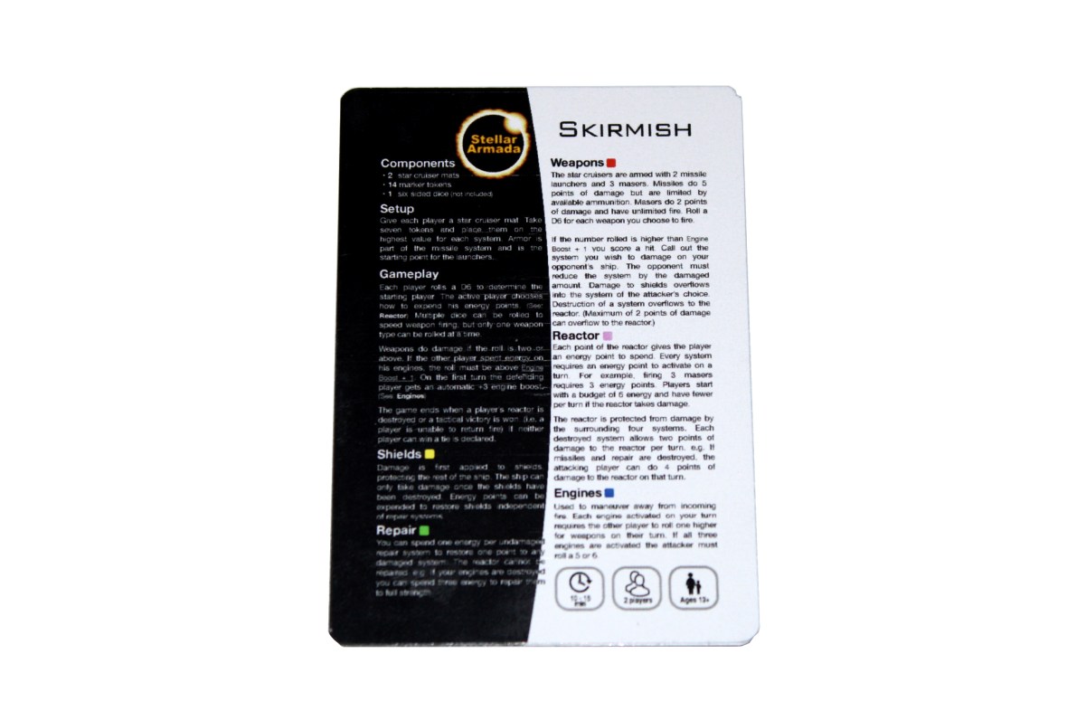 Stellar Armada - Skirmish Rules