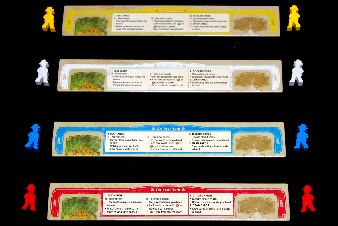 Tokens and Player Boards