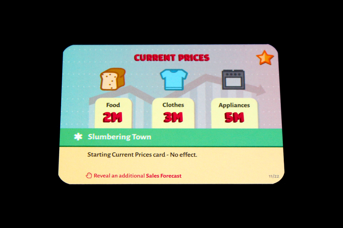 Starting Current Prices Card