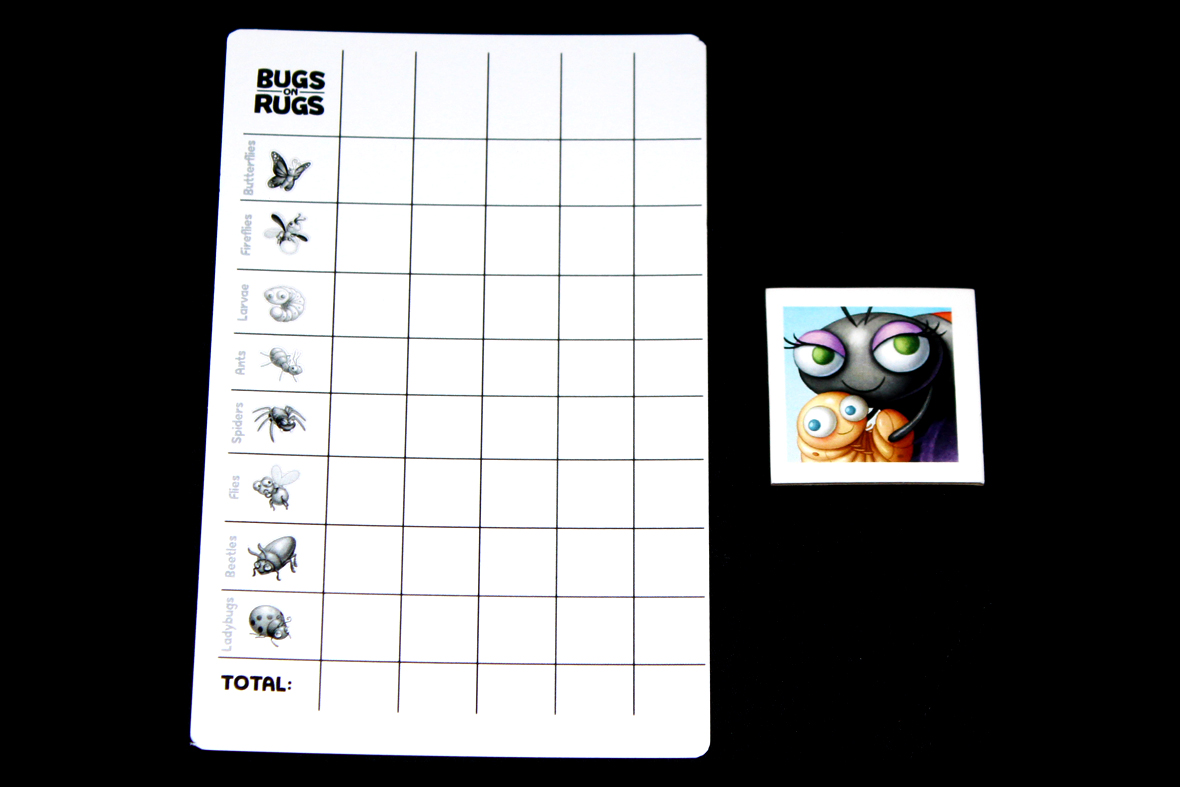 Scoresheet and First Player Token