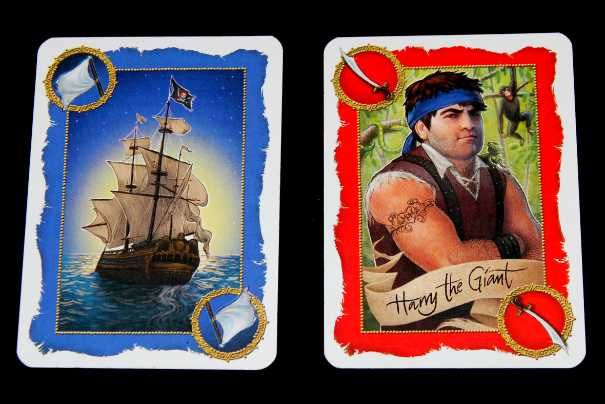 Pirate + Escape Cards