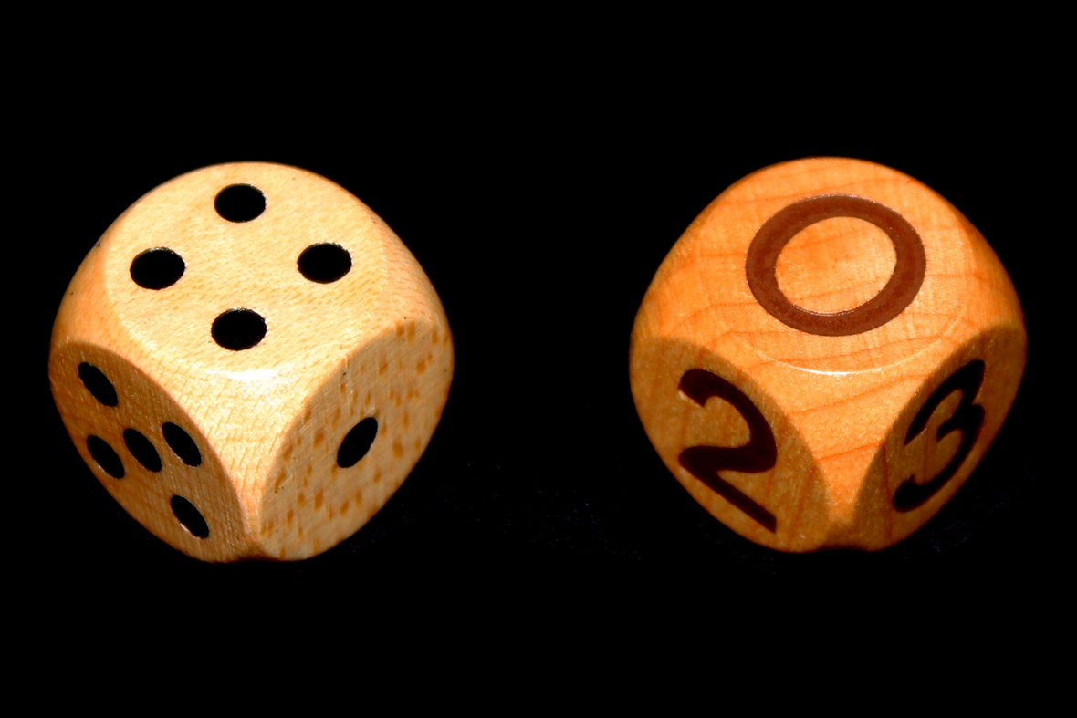 Pip and Number Dice