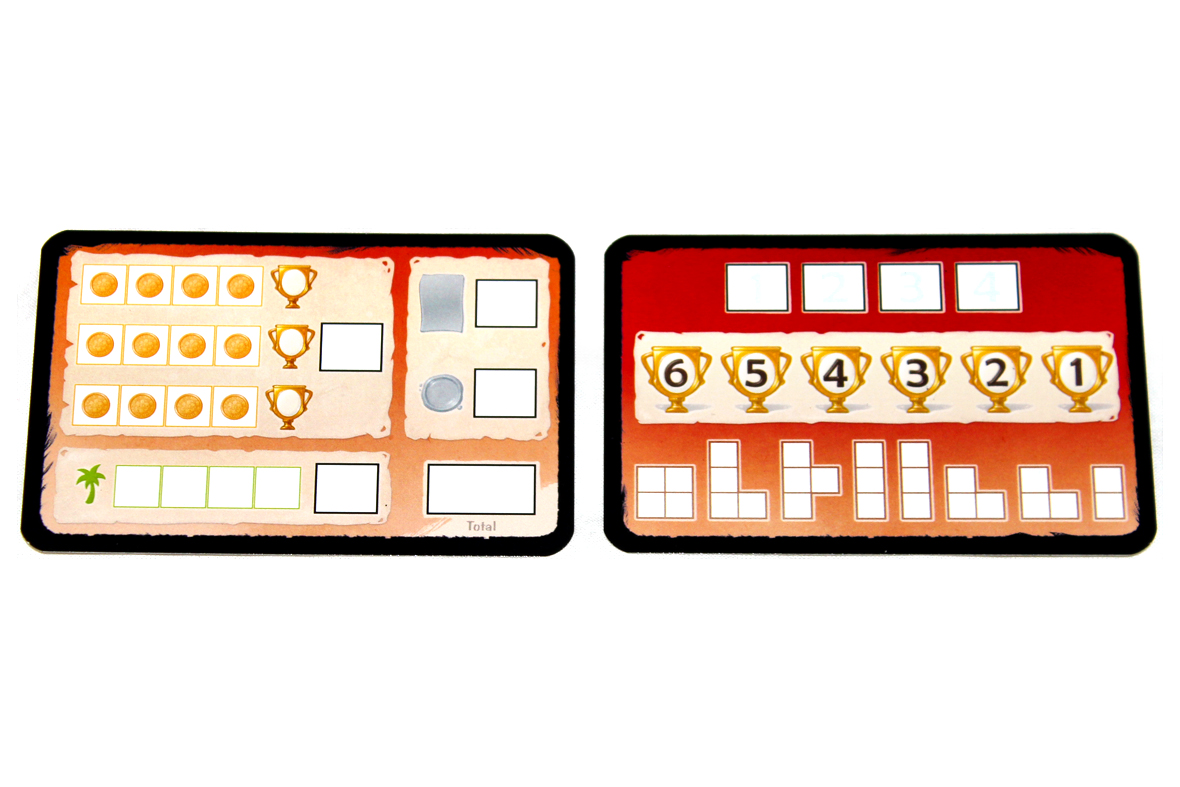 Score and Round Cards