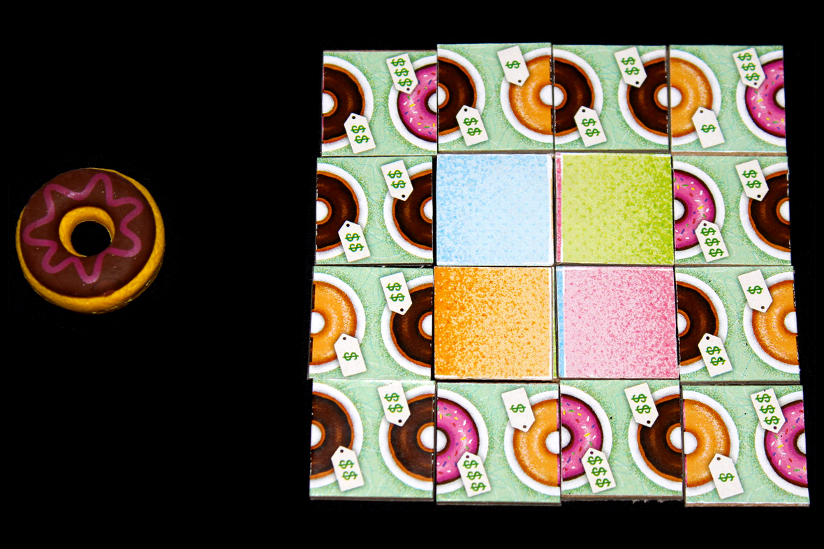 Starting Tiles and 1P Token