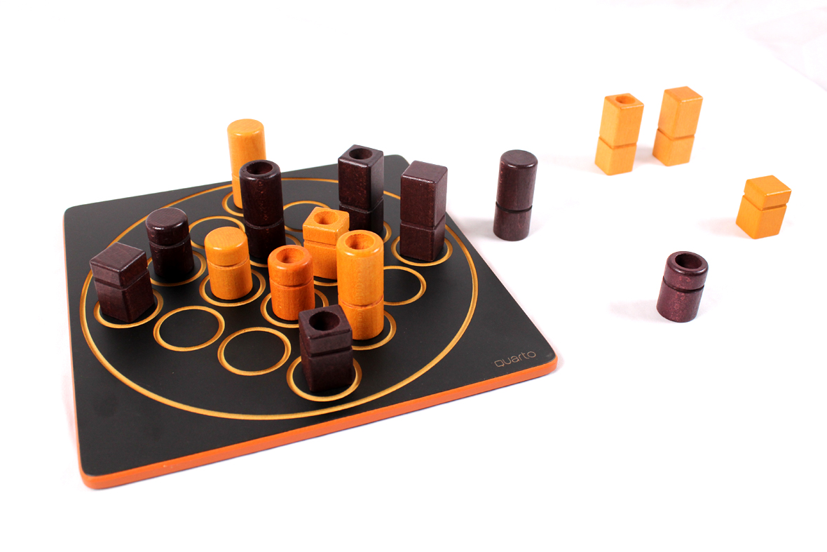 Codenames Duet Quixo | Wooden Abstract Strategy Board Game For Kids 2 ...