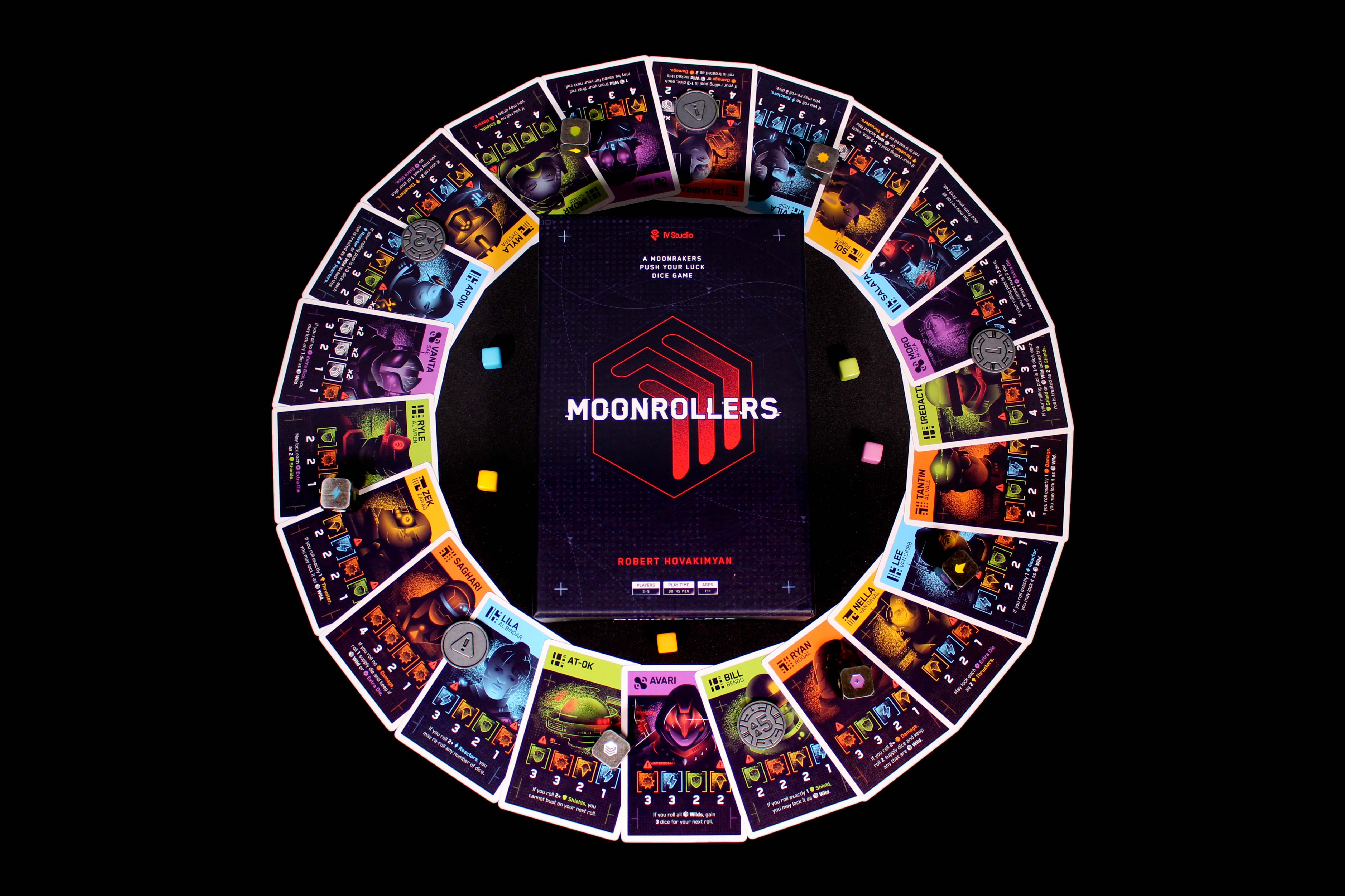 Moonrollers Review: Sci-Fi Push-Your-Luck Dice Game